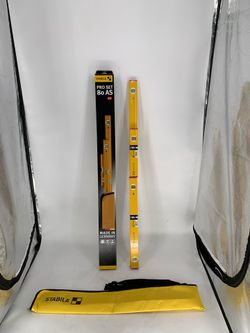 STABILA PRO SET 12", 24", & 48" TYPE 80 AS-2 LEVEL SET & CASE - 29840
