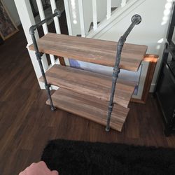 rustic shelves x2