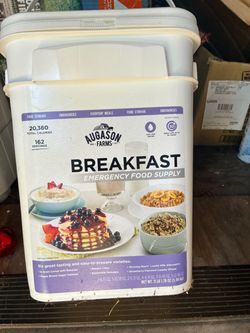 Again Farms Emergancy Food Supply Breakfast