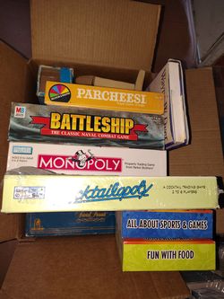 Games/books $20 for the box