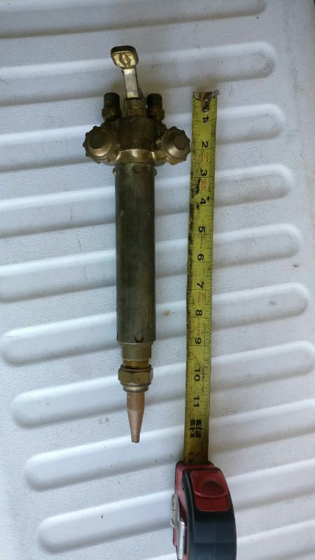 Uniweld cutting torch short barrel 12"