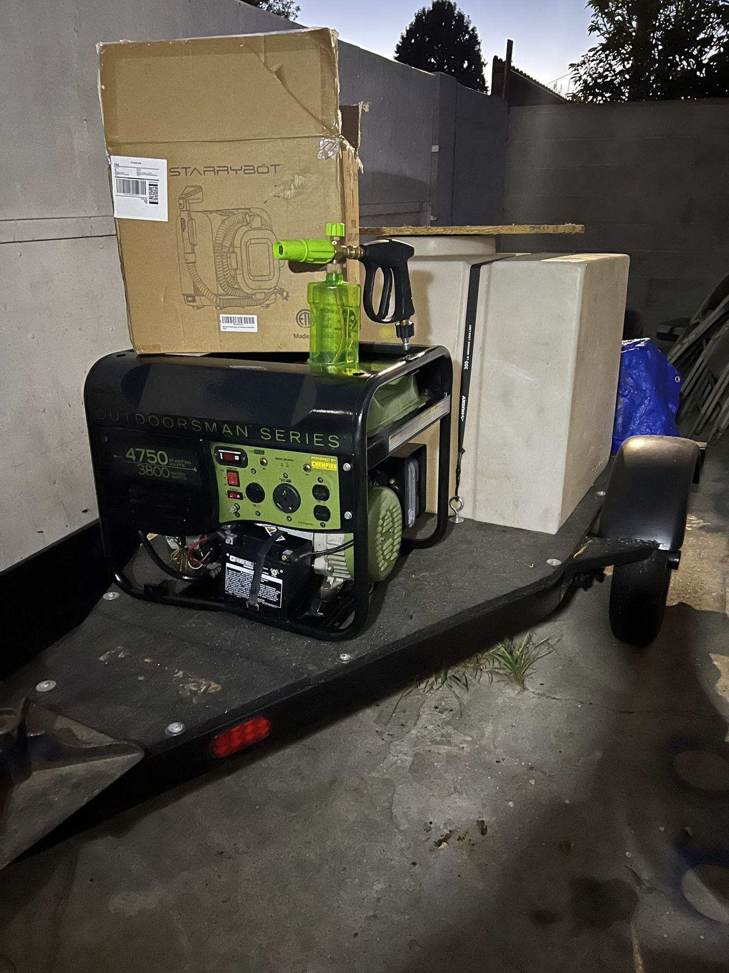 Car Wash/detailing Complete Trailer