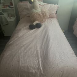 2 Twin Tuffed Bed Frames 