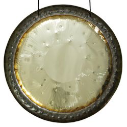 Krishna 32” Gong w/ Beater & Wood Stand 