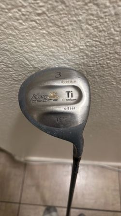 King Cobra Ti Titanium oversize offset 3- wood