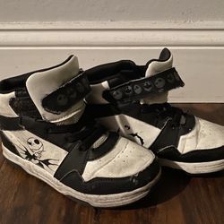 Disney Nightmare Before Xmas Kids Sneakers Size 1