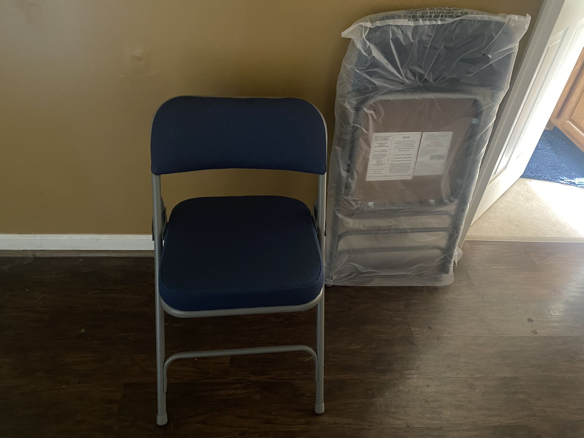 Brand New Cushioned Folding chairs -Kohls