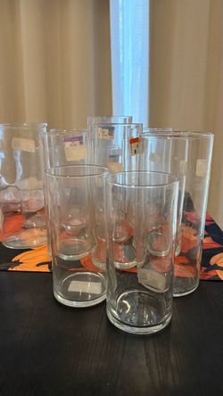 Clear Glass Highball Tumbler Set