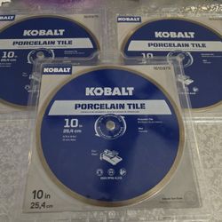 Kobalt 10-inch Wet Continuous Rim Diamond Saw Blade