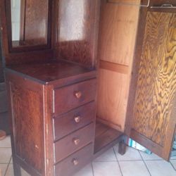Closet Vanity Real Wood