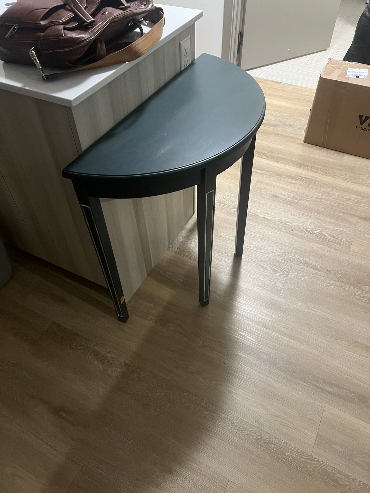 Half Circle Console Table For Sale