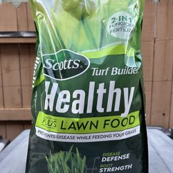 TURF BUILDER Healthy Plus Lawn FERTILIZER 