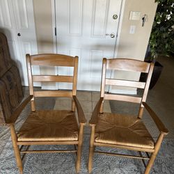 Ethan Allen Chairs & Table 
