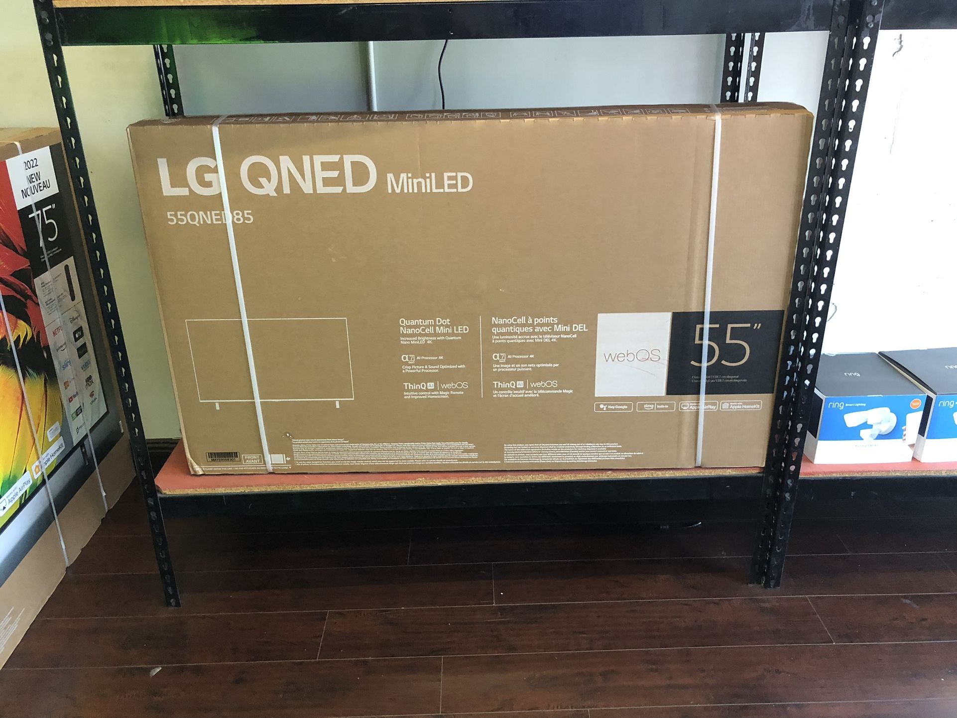 Lg 55 Inch Qned 4K Tv 55qned85 Smart Brand New Sealed