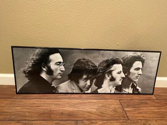 Beatles Poster-Framed