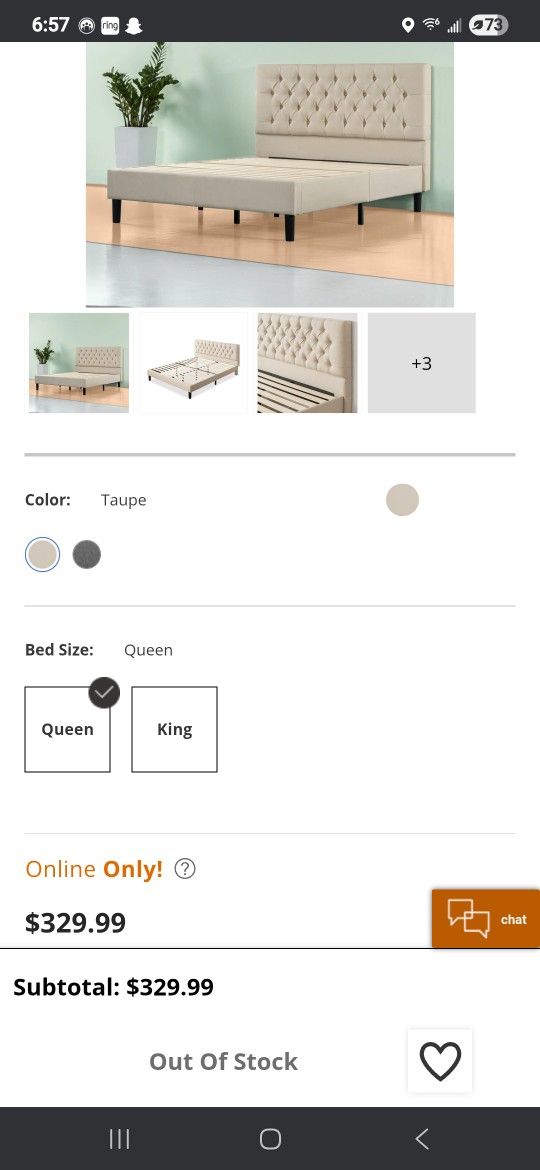 Queen Bed Frame 