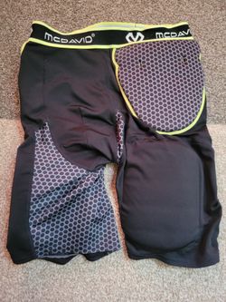 McDavid Padded Compression Shorts. M