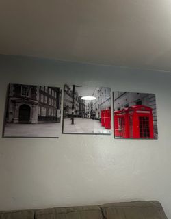 Rooms to Go Telephone Booth painting