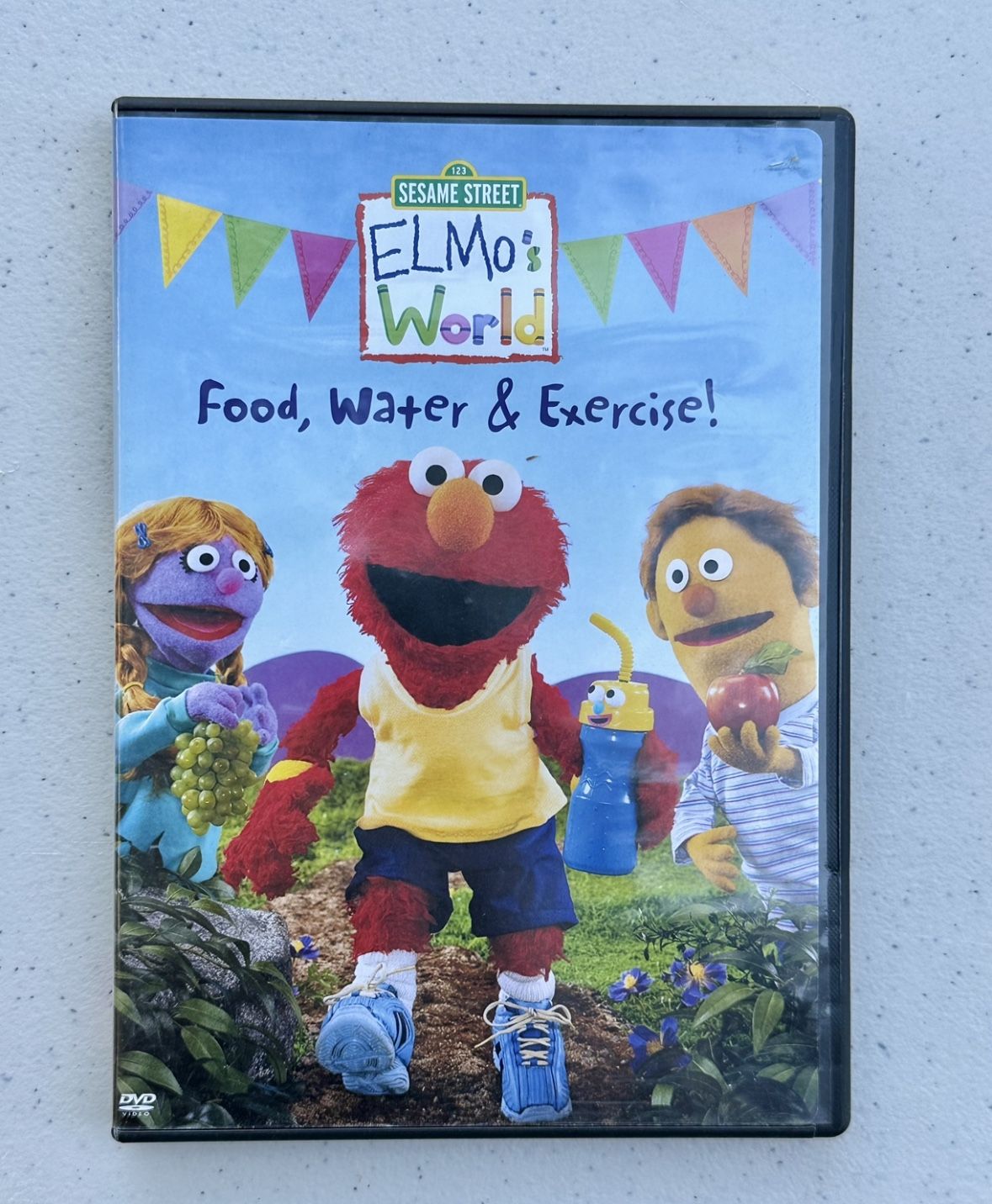Sesame Street Elmo’s World Food, Water And Exercise DVD