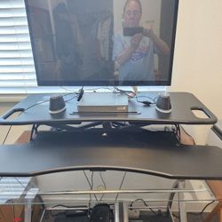 TechOrbits Standing Desk Convertor -   Up To  37 "