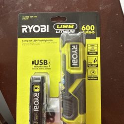 Ryobi Lithium Compact LED Flashlight
