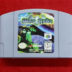 War Gods Video Game Cartridge For Nintendo 64 - Carttidge Only - No Box - No Manual - Working