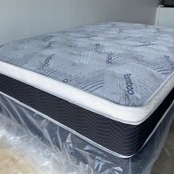 King Euro Bamboo Pillow Top!•••