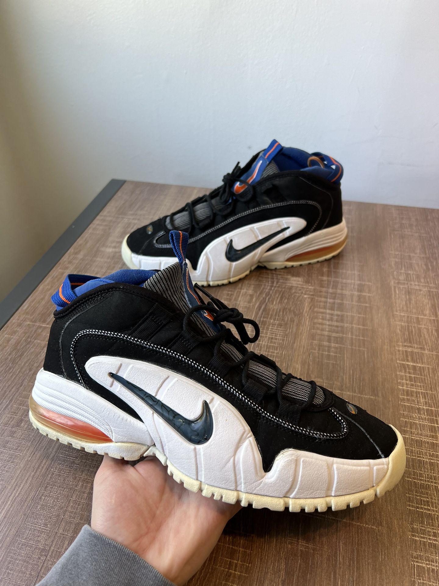 Nike Air MAX PENNY "KNICKS" 624017-041 MENS 12 Shoes Sneakers