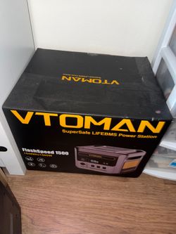 Vto Man Flash speed 1500 portable power/generator