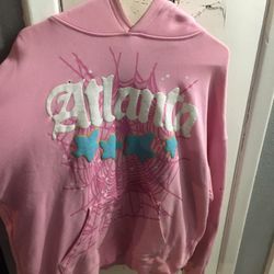 Pink Atlanta Spider Hoodie 