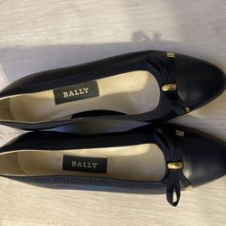 Belle Bally Luxury Low Wedge Heels 5.5