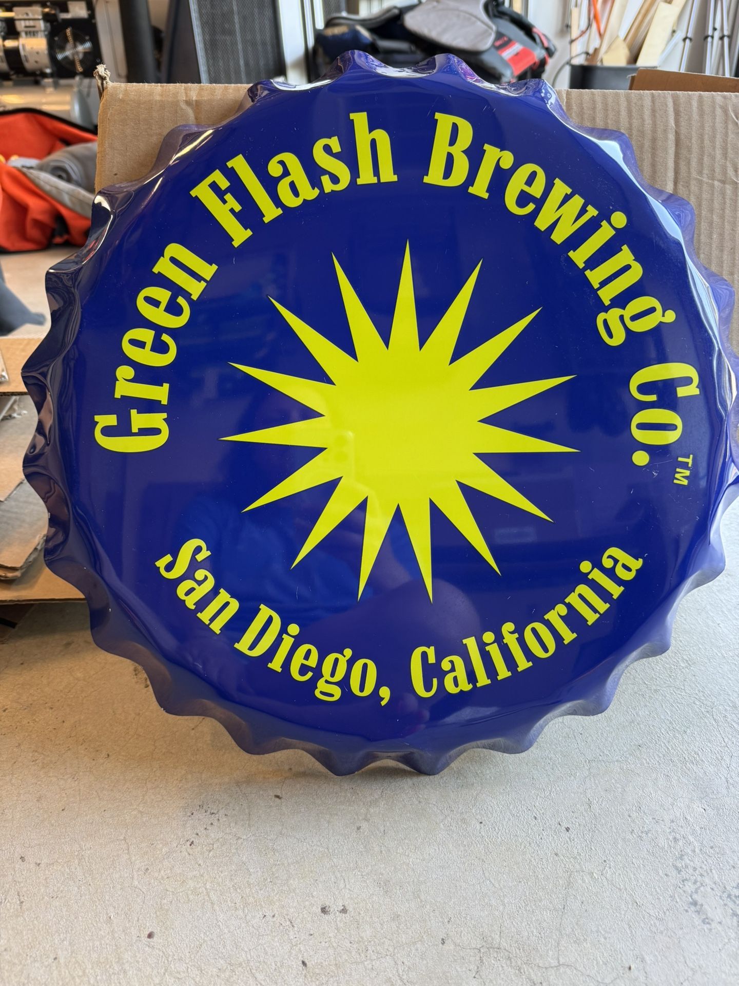 Green Flash Brewing Tin Tacker