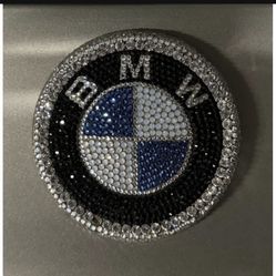 Rhinestone Logo Car