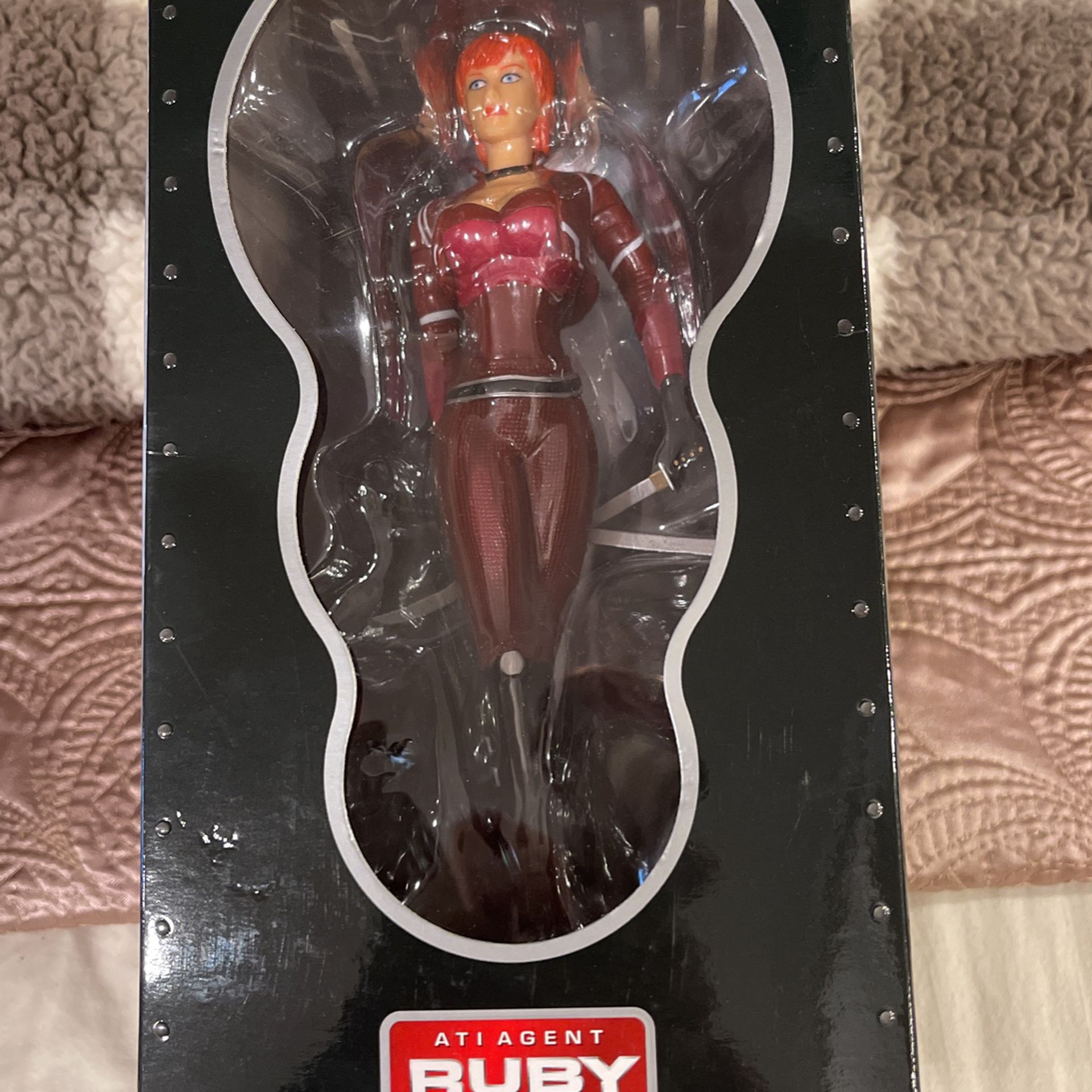 Collectors ATI Agent Ruby Special Ops Figurine.