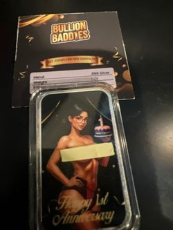 1 Ounce Silver Bullion Baddie