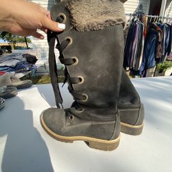 Timberland Lace Up Boots Size 8 