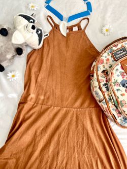 Brown Suede Dress 🤎