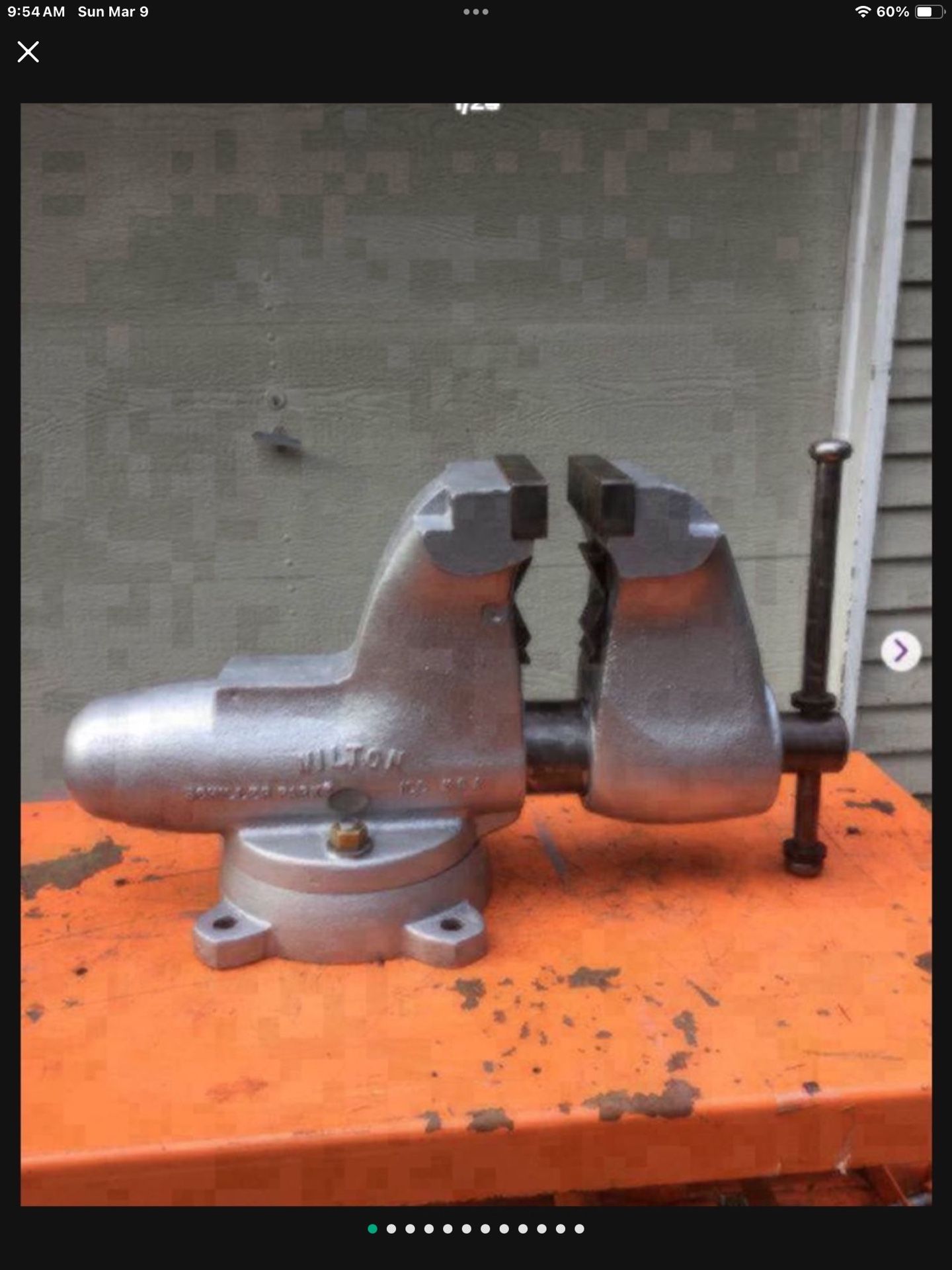 Wilton C3 Vise / 6 Inch Jaws Pipe Jaws / Swivel Base / Opens 9 Inches / 200 Pounds / Made In USA Vice / New These Are Over $3000 With Tax