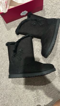 Girls SO memory Foam Boots Size 5