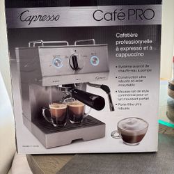 Capresso Cafe Pro Espresso/Cappuccino Machine