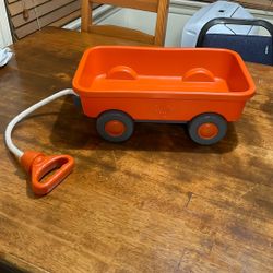 Small Wagon For Pulling Dolls Toys Infant Toddler Girl Boy