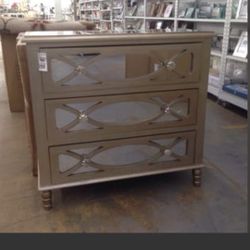 Mirror Gold Accent Dressers- 2 Available 
