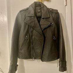 Marc Jacobs 100% Leather Moto Jacket
