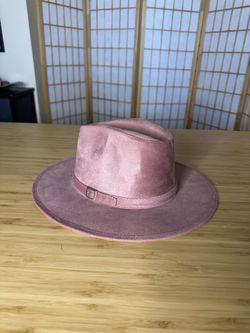 Pink Felt Hat