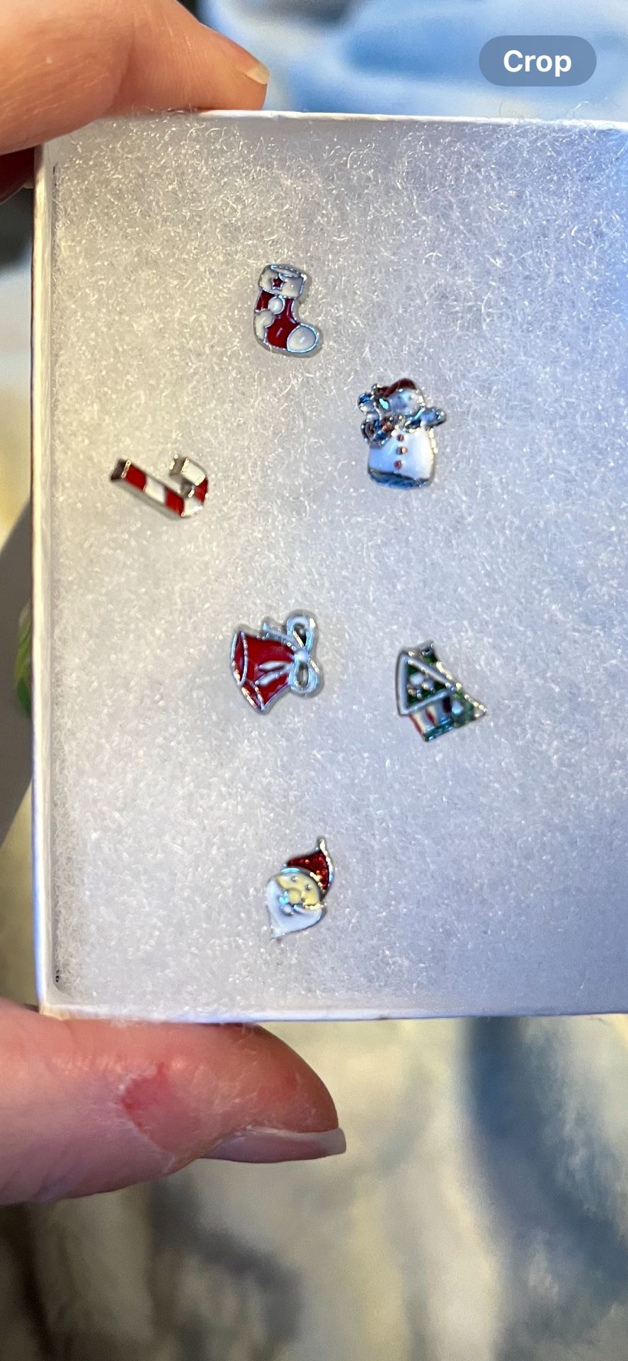 Xmas Charms And Locket Necklace. New. Pu Bridgewater