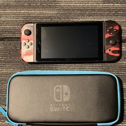 Nintendo Switch And 3 Games 
