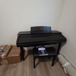 Yamaha Piano With Chair Model Cvp-107