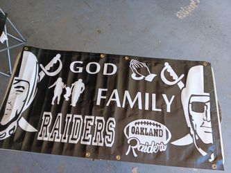 RAIDERS BANNER