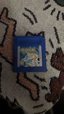 Pokemon blue OG game boy game