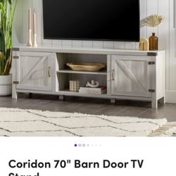 Corido70“ Barn Door TV stand